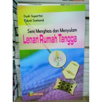 Seni Menghias Dan Menyulam Lenan Rumah Tanggga