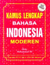 Kamus Lengkap Indonesia Moderen